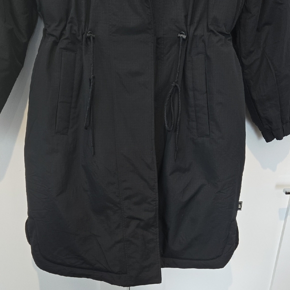 Lou & Grey Long Insulated Parka Coat NEW - L - Picture 2 of 11